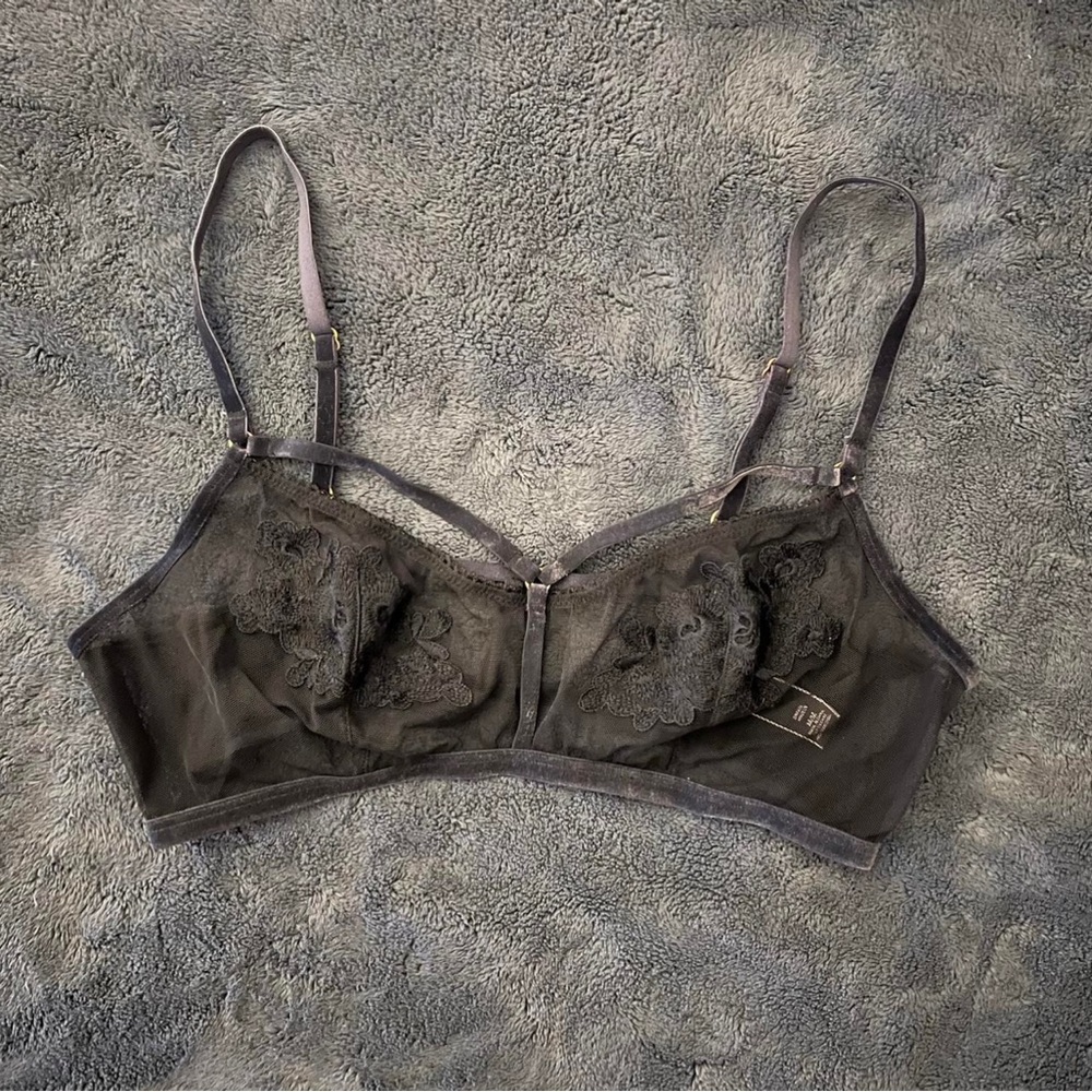 Velvet Lace Bralette